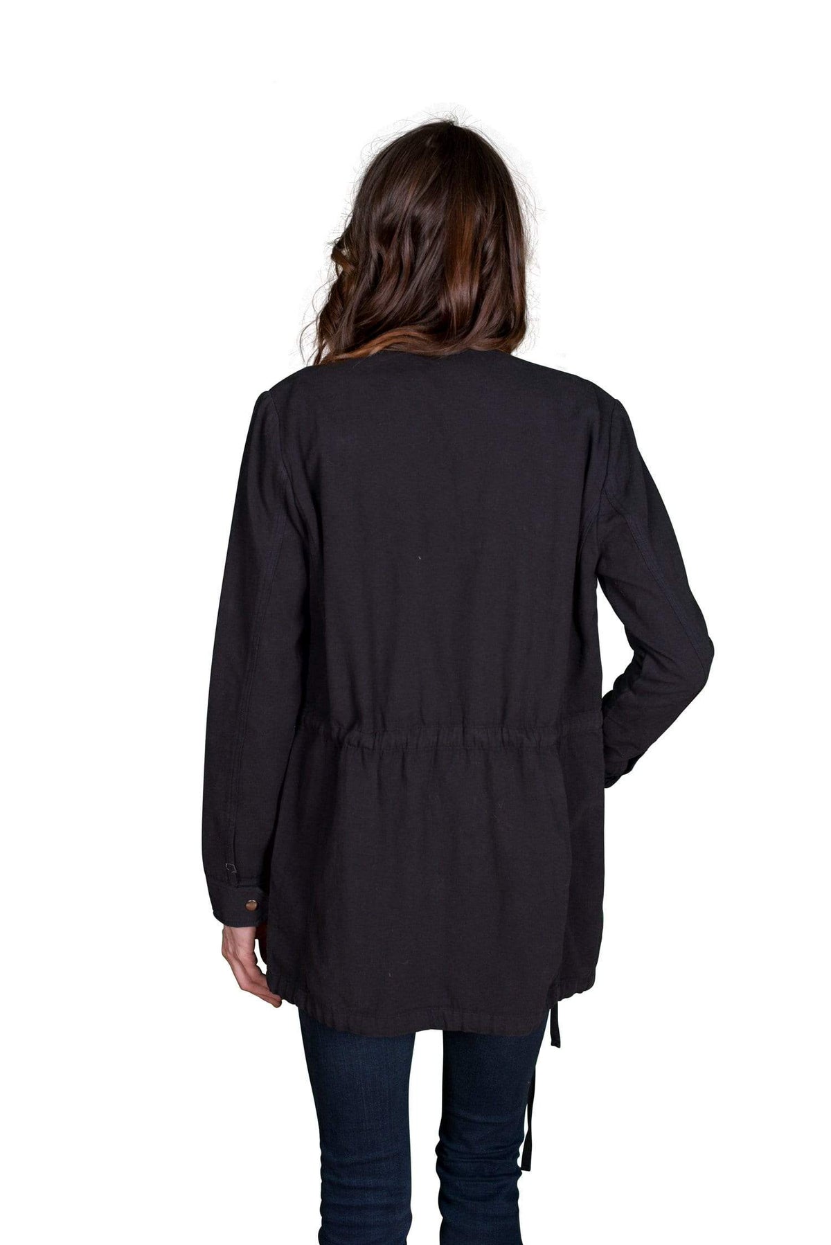 Velvet by Graham &amp; Spencer Erykah Waterfall Collar Zip Jacket