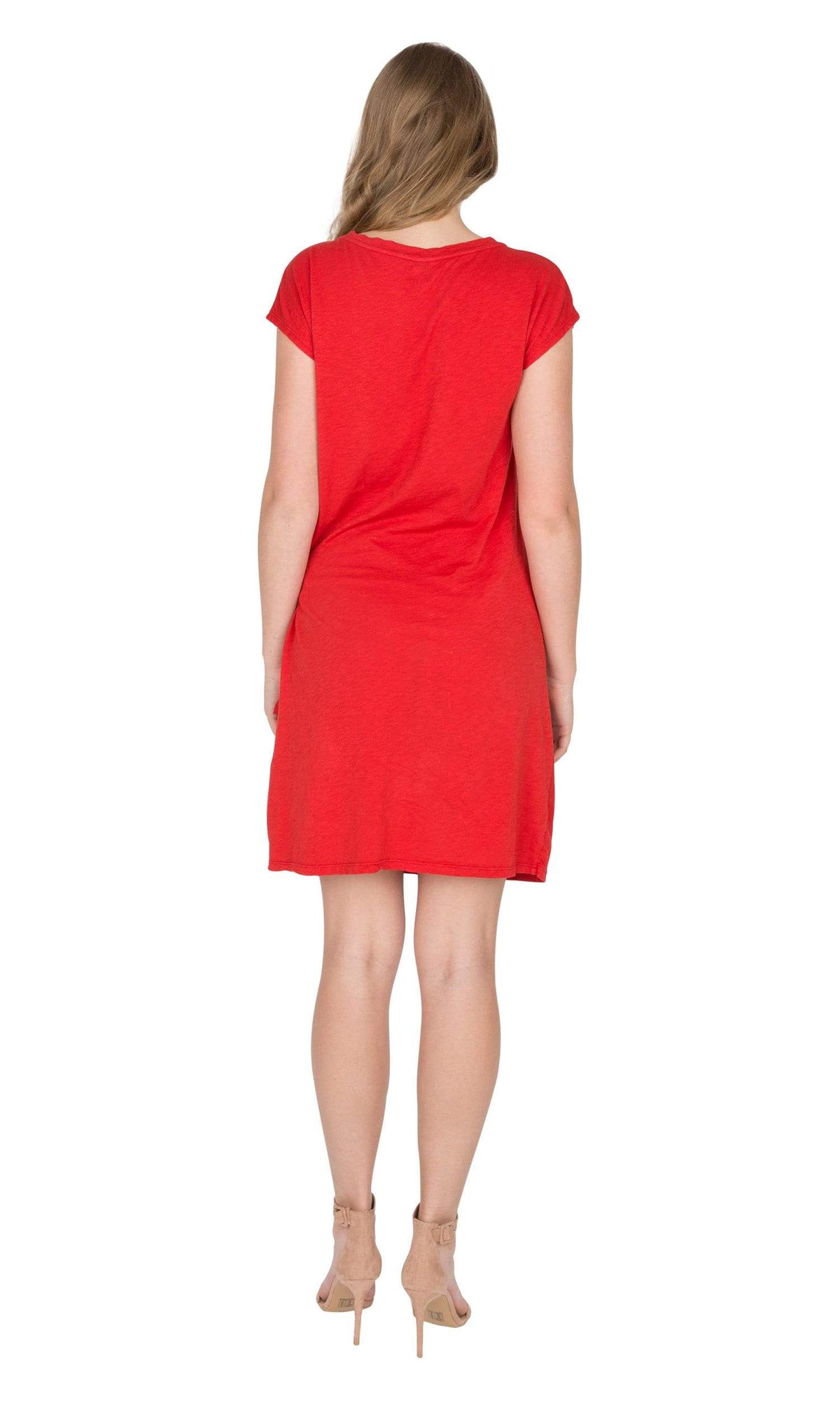 Velvet by Graham &amp; Spencer Gussie Cotton Slub Tie Dress
