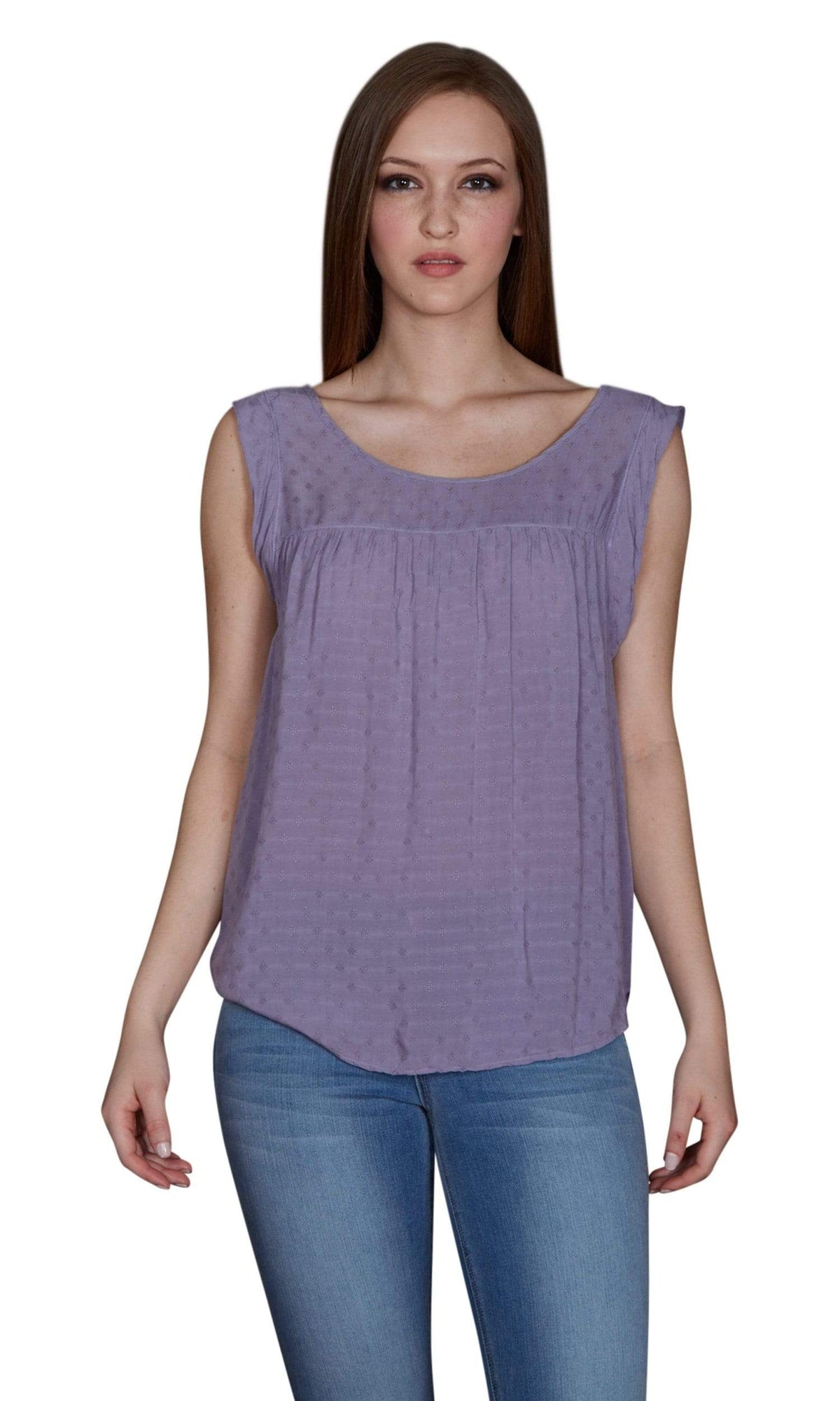 Velvet by Graham &amp; Spencer Anatasia Dobby Challis Top