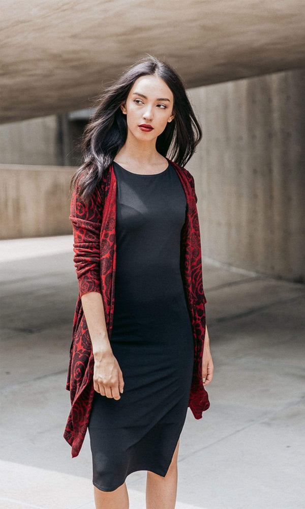 Knitwit Cashmere Open Drape Cardigan