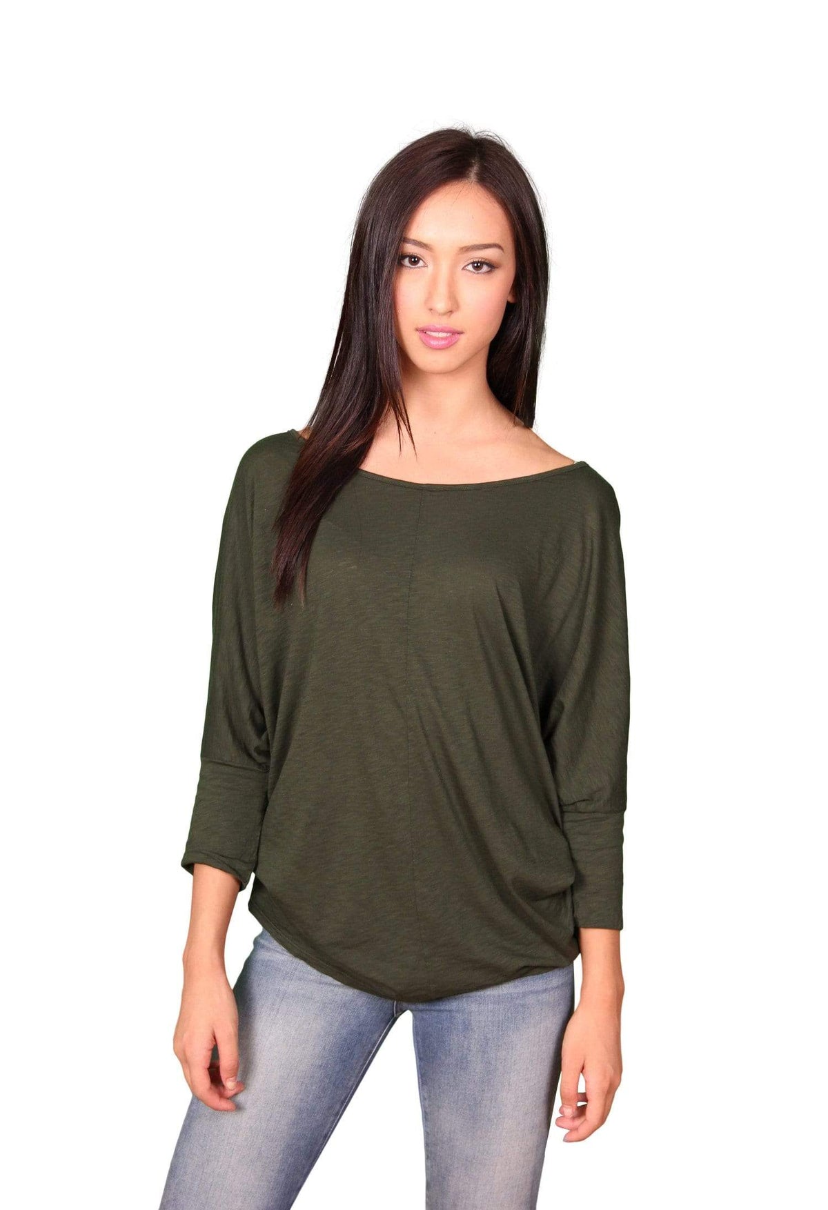Velvet by Graham &amp; Spencer Deva Luxe Slub Dolman Top