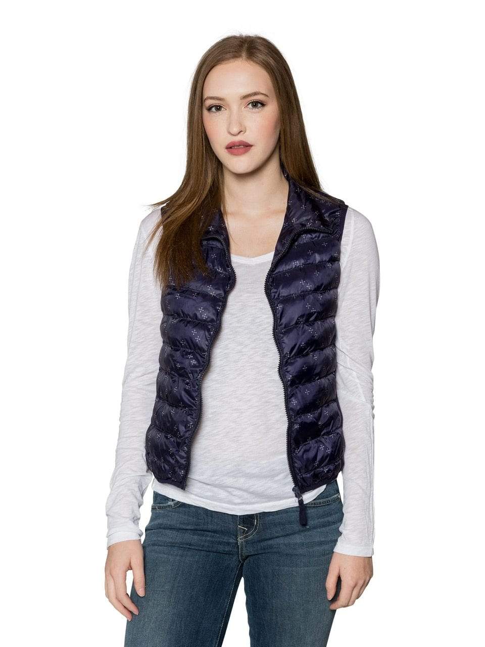 Velvet by Graham &amp; Spencer Diedree Printed Puffer Vest