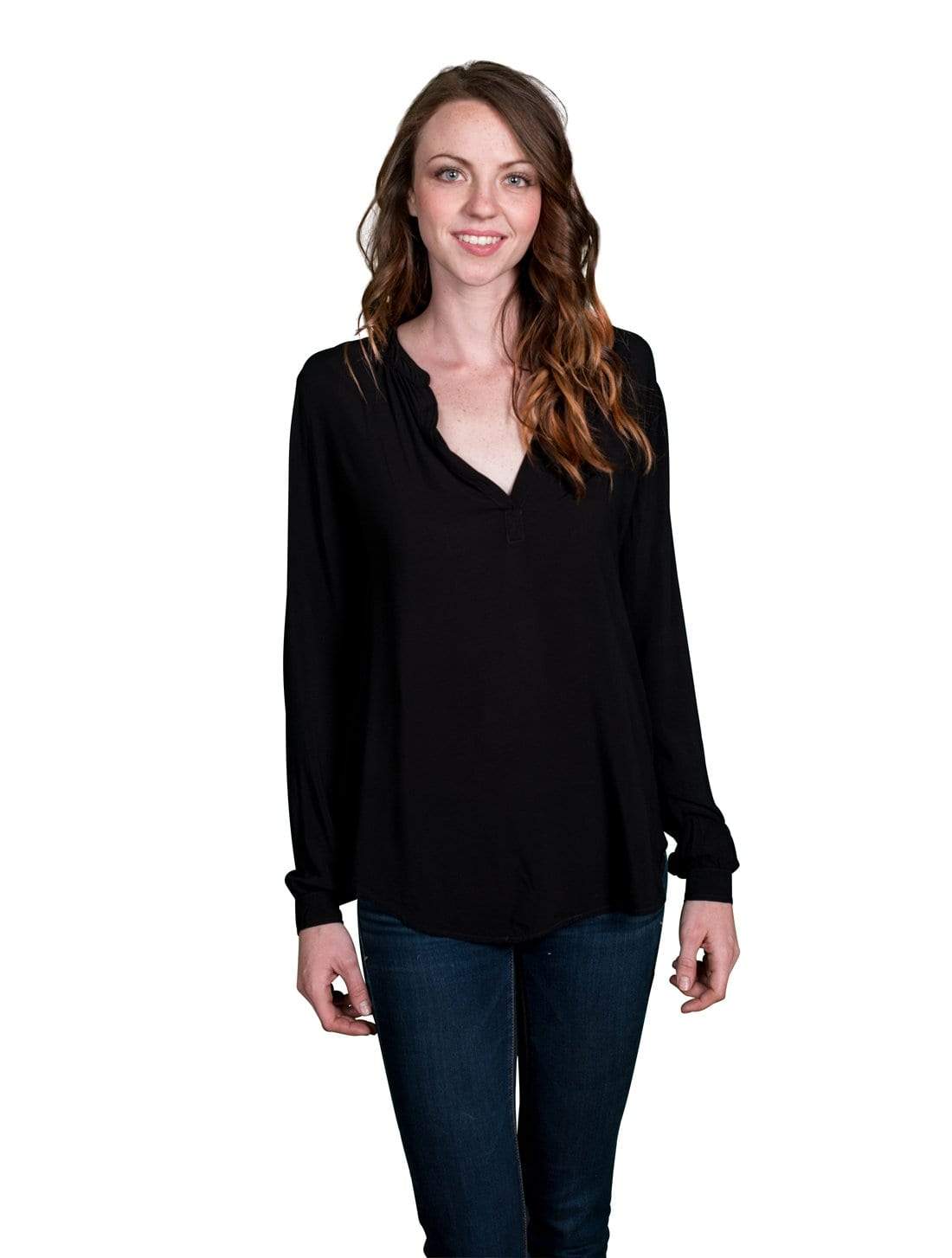 Velvet by Graham &amp; Spencer Rosie Long Sleeve Blouse