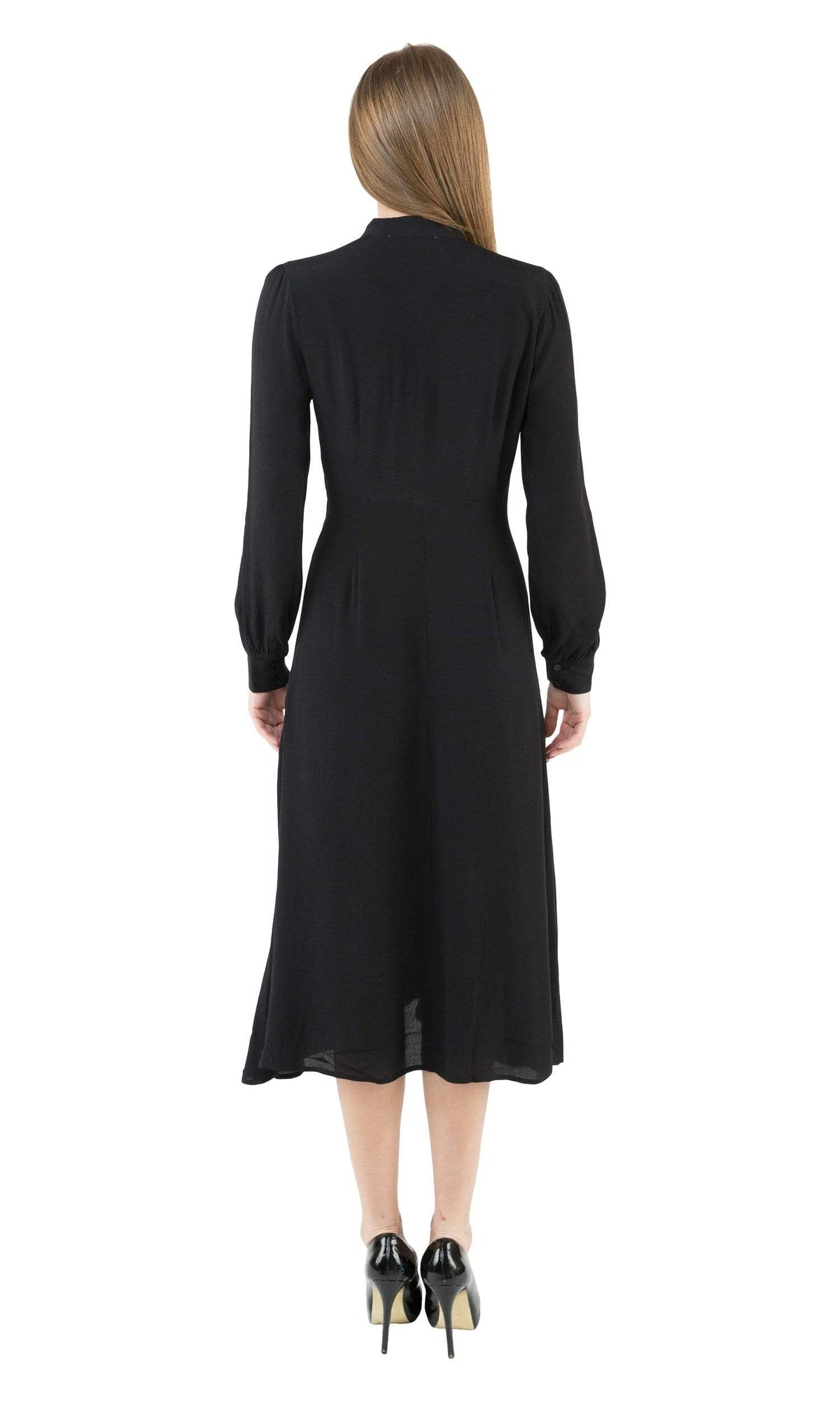 ASTR Edith Tie Neck Dress