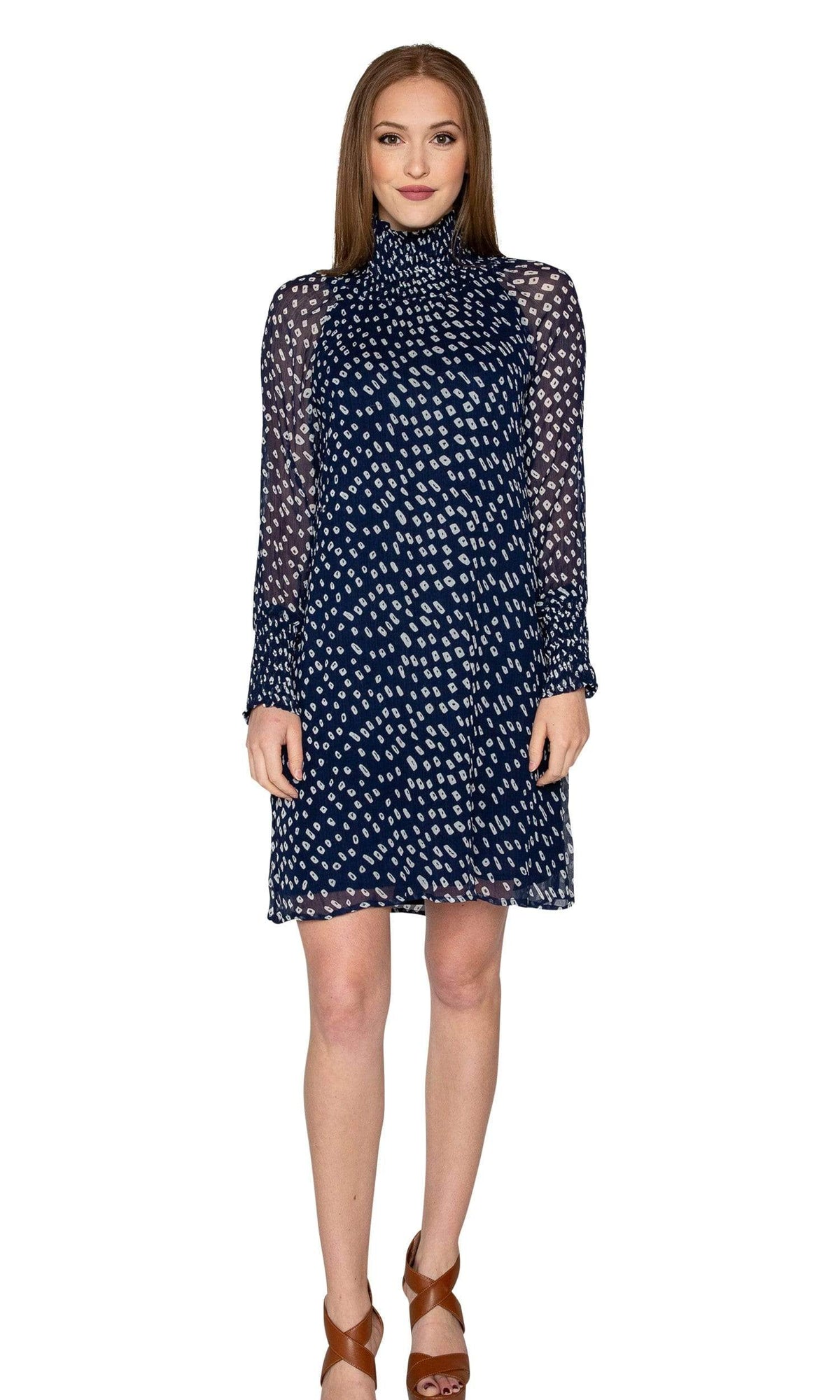 Velvet by Graham &amp; Spencer Lisette Iman Printed Chiffon Dress