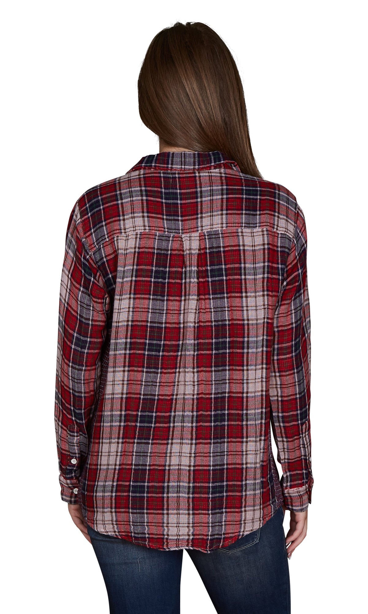 Velvet by Graham &amp; Spencer Yana Long Sleeve Button Up Top