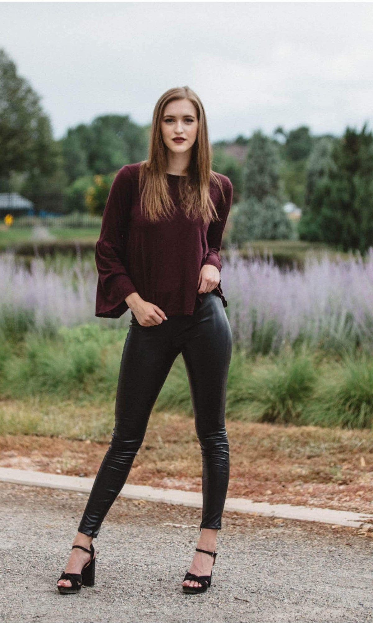 Velvet by Graham &amp; Spencer Berdine Faux Leather Legging