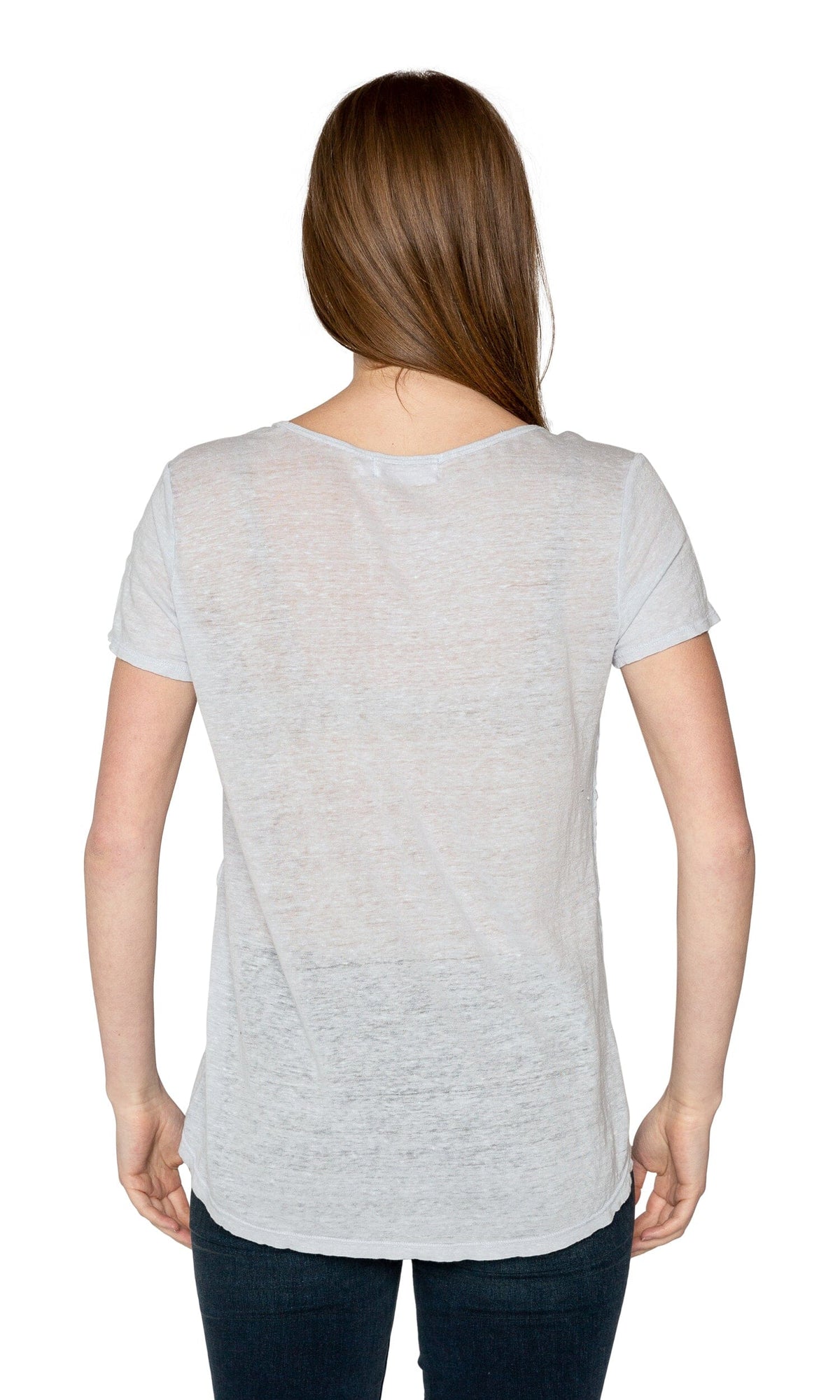 Velvet by Graham &amp; Spencer Oliana Linen Scoop Neck Top