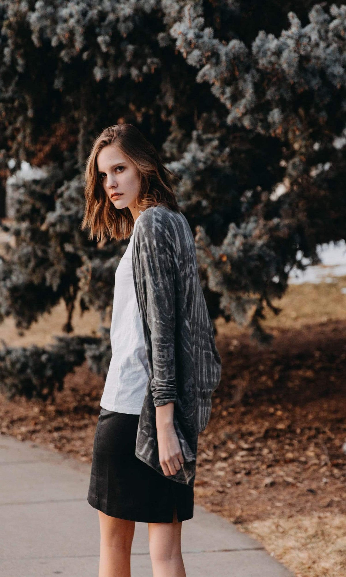 River + Sky Night Out Tie Dye Cardigan