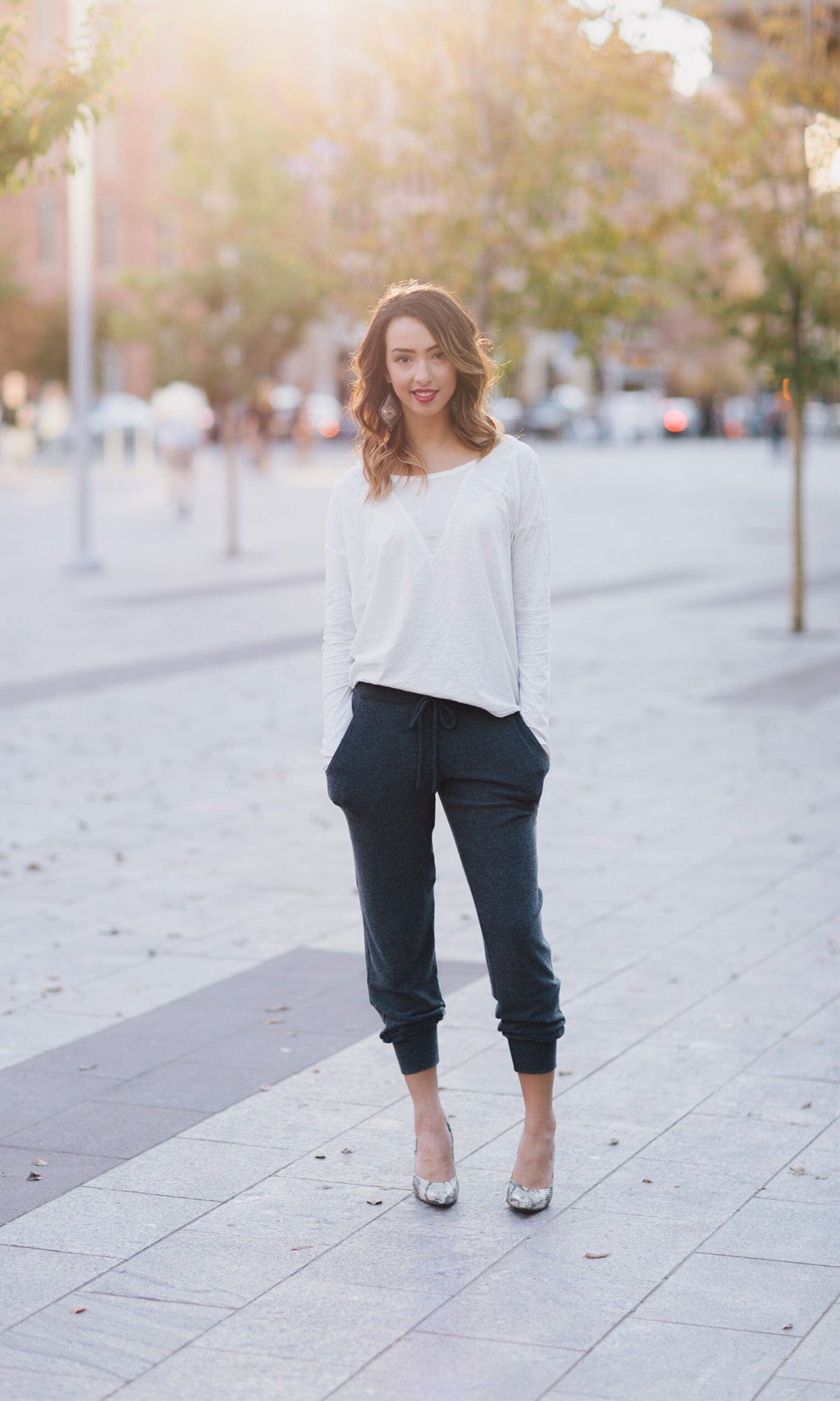 Velvet by Graham &amp; Spencer Makon Cotton Slub Cuffed Pants