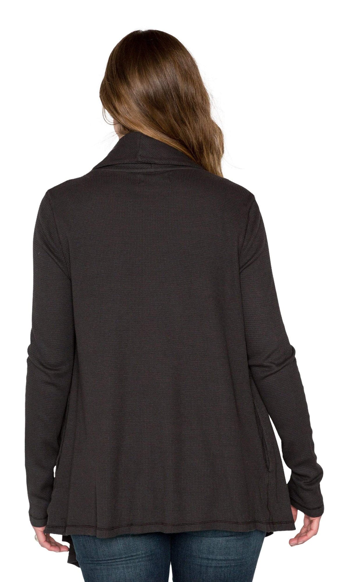 Velvet by Graham &amp; Spencer Havana Baby Thermal Drape Cardigan