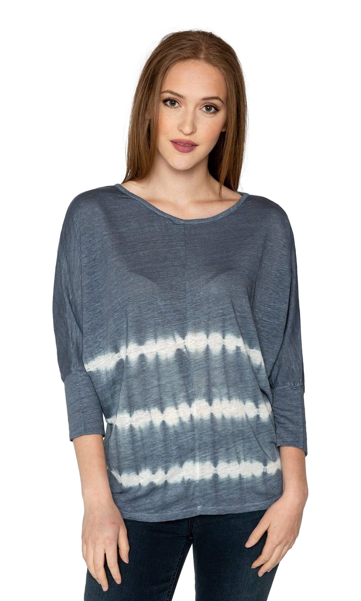 Velvet by Graham &amp; Spencer Amber Tie Dye Dolman Sleeve Top