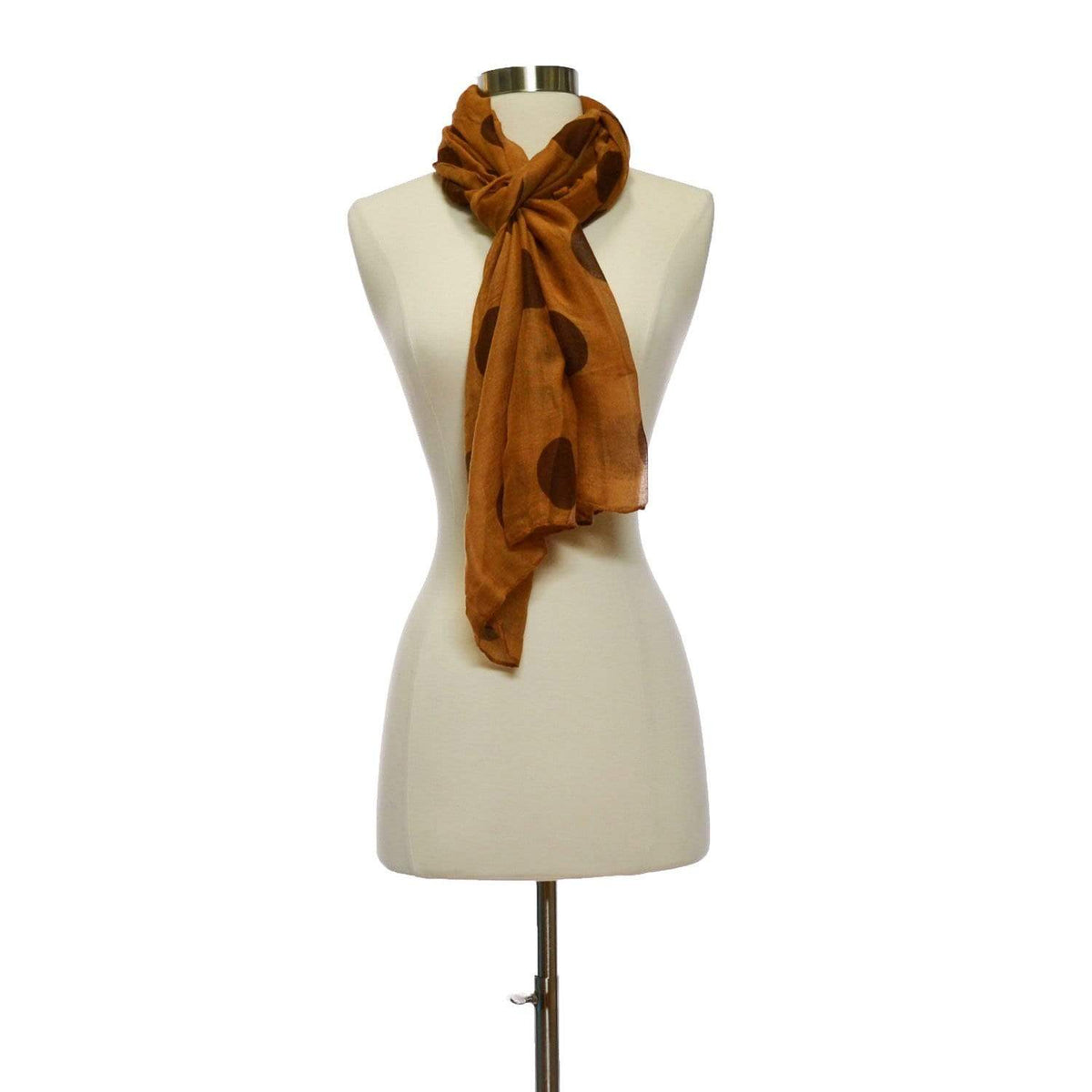 Wide Dot Scarf