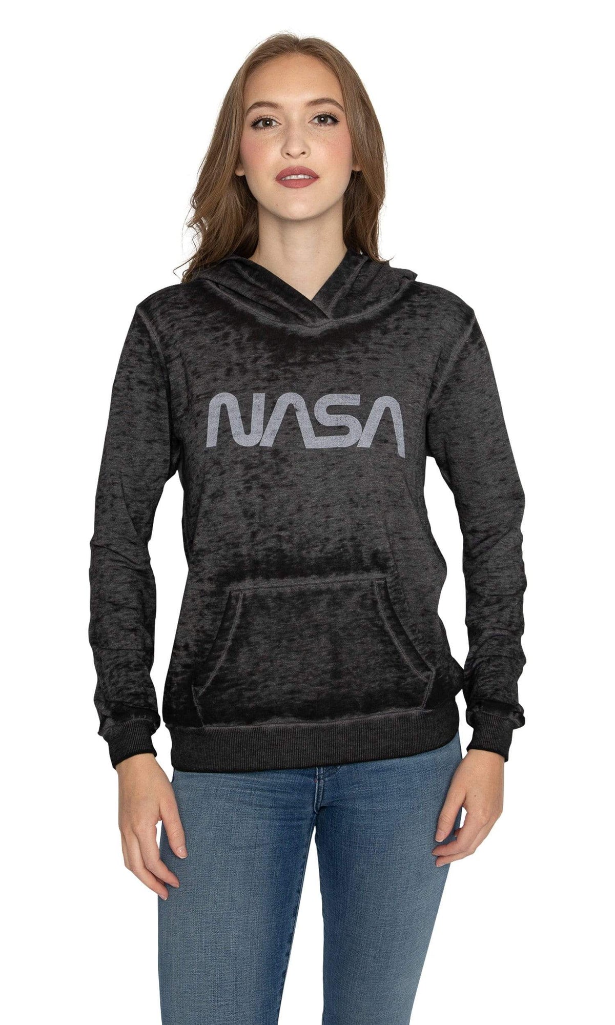 Recycled Karma NASA Long Sleeve Hoodie