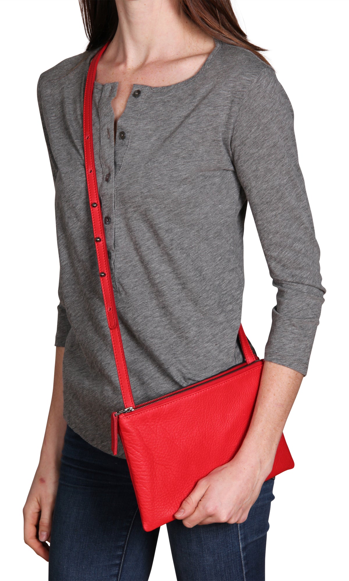 Velvet by Graham &amp; Spencer Evelyn Crossbody Leather Bag