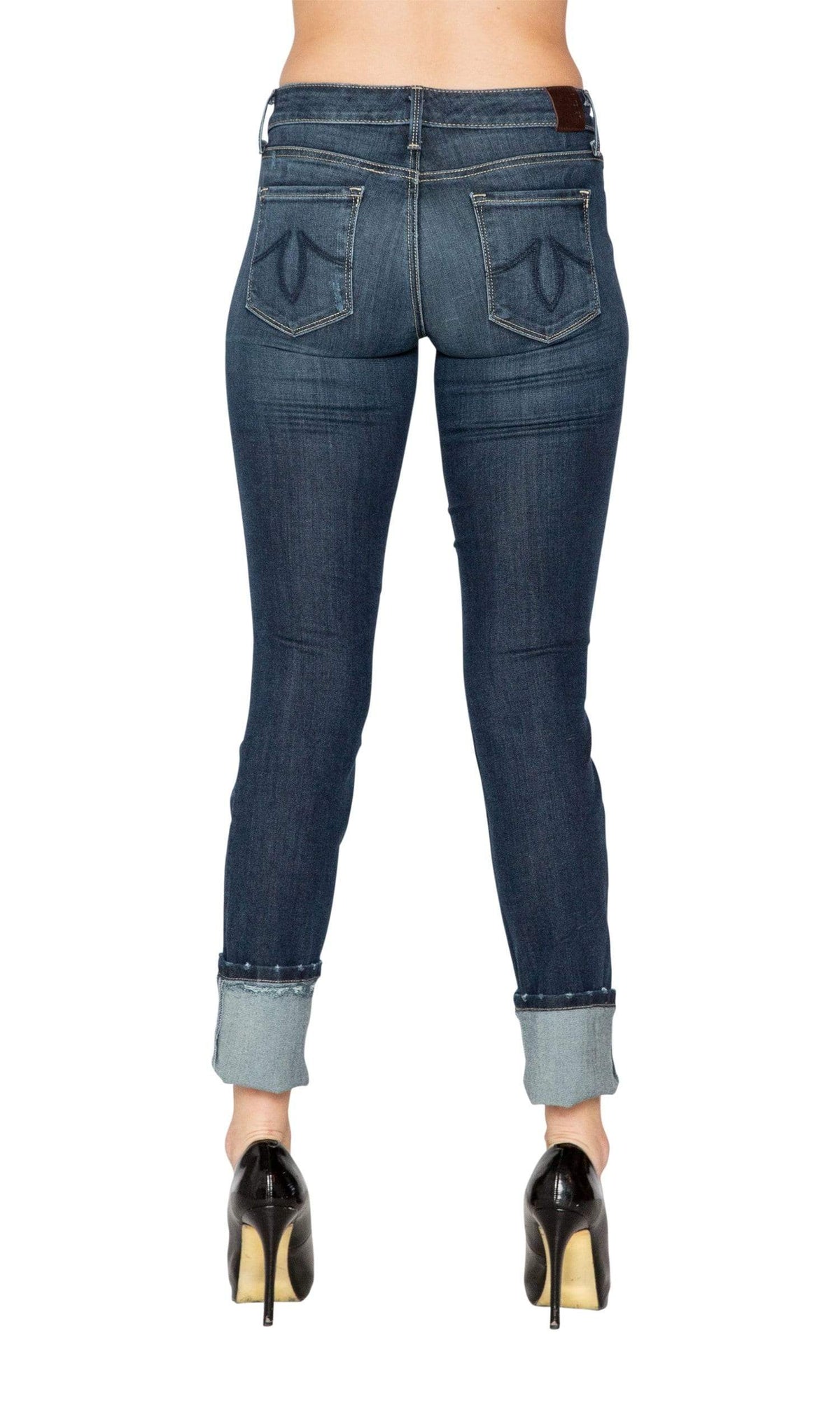 Level 99 Lily Skinny Straight Denim - Ridgewood