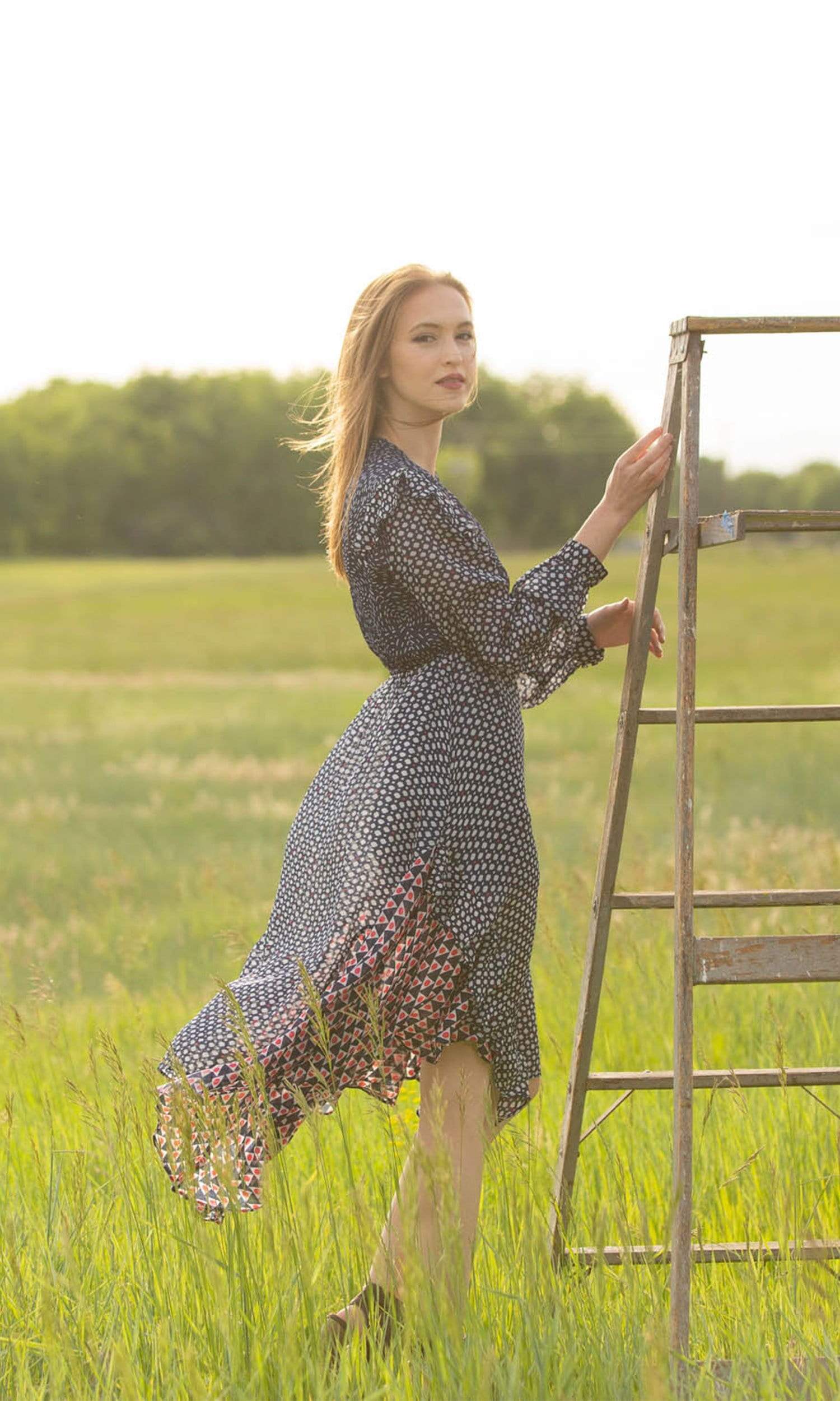 Conditions Apply Certain Way Ruffle Dress - Vintage Fringe Conditions Apply Certain Way Ruffle Dress - Vintage Fringe