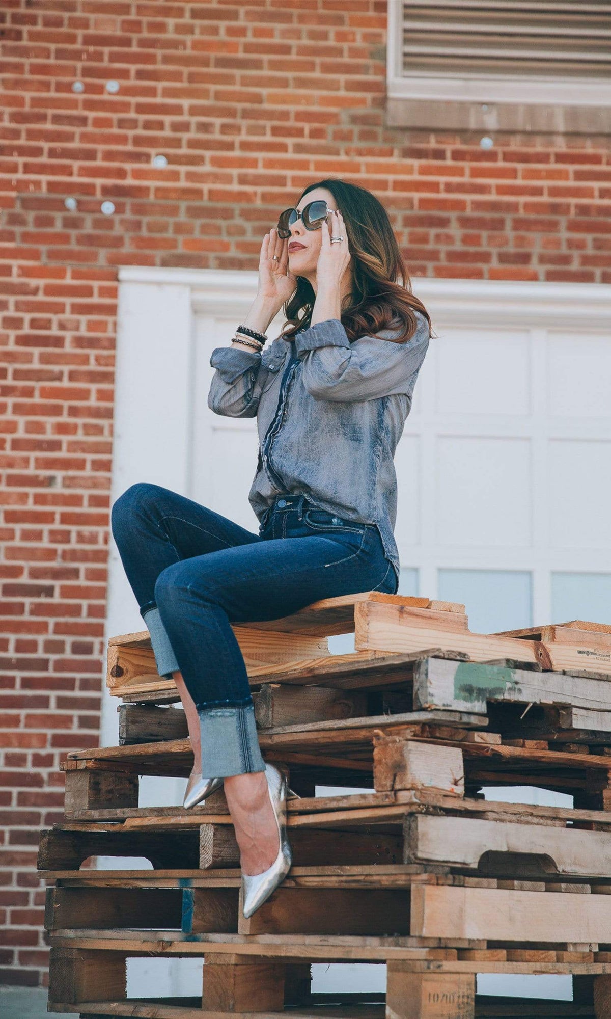 Level 99 Lily Skinny Straight Denim - Ridgewood