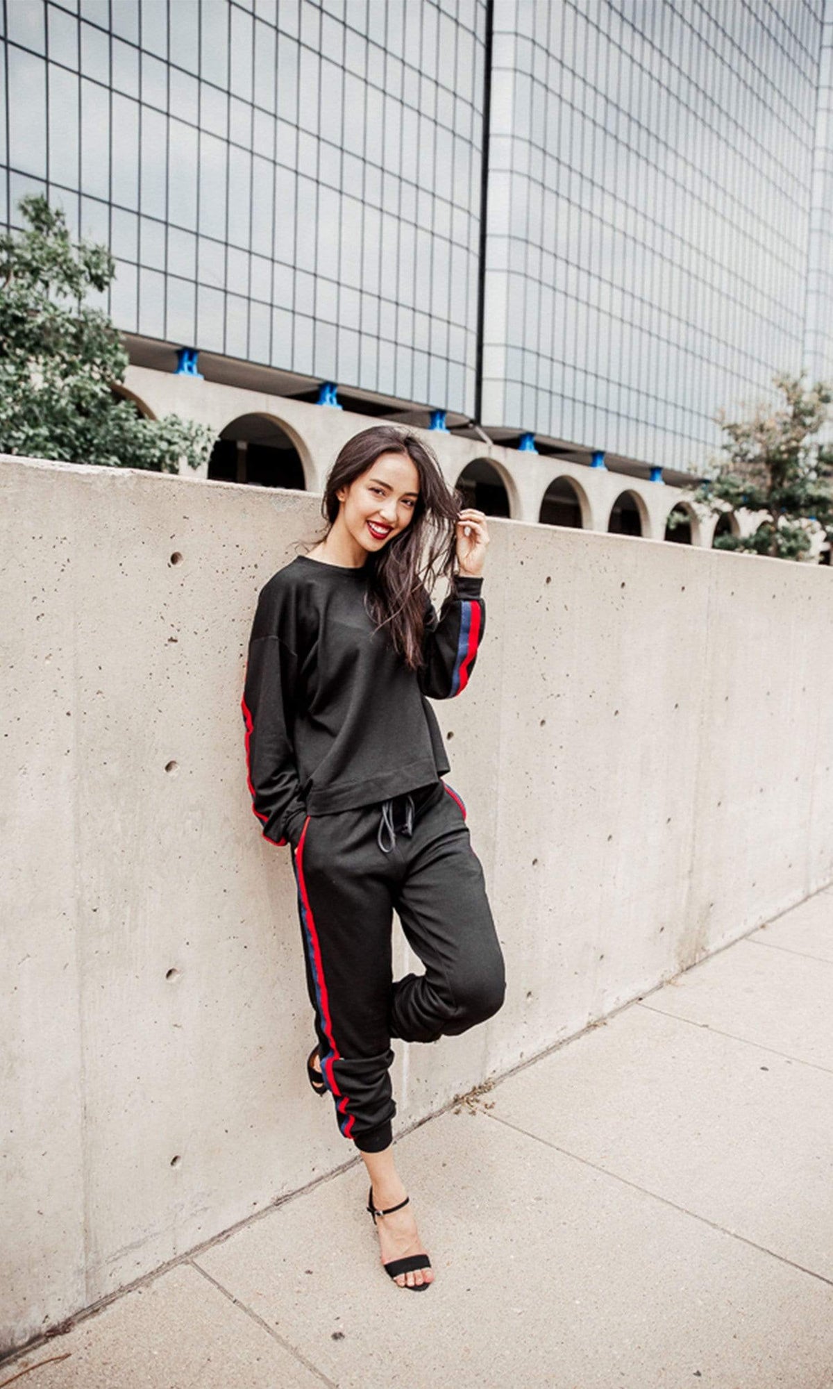 Velvet by Graham &amp; Spencer Dior Stripped Jogger Pants