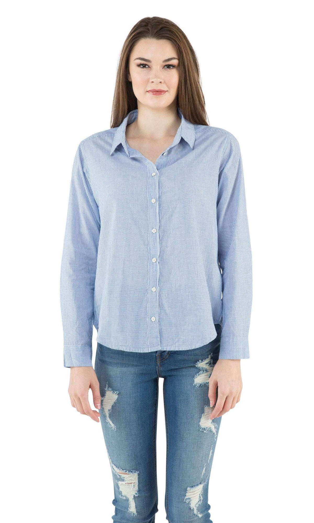 Velvet by Graham &amp; Spencer Claire Patterned Button Up Top