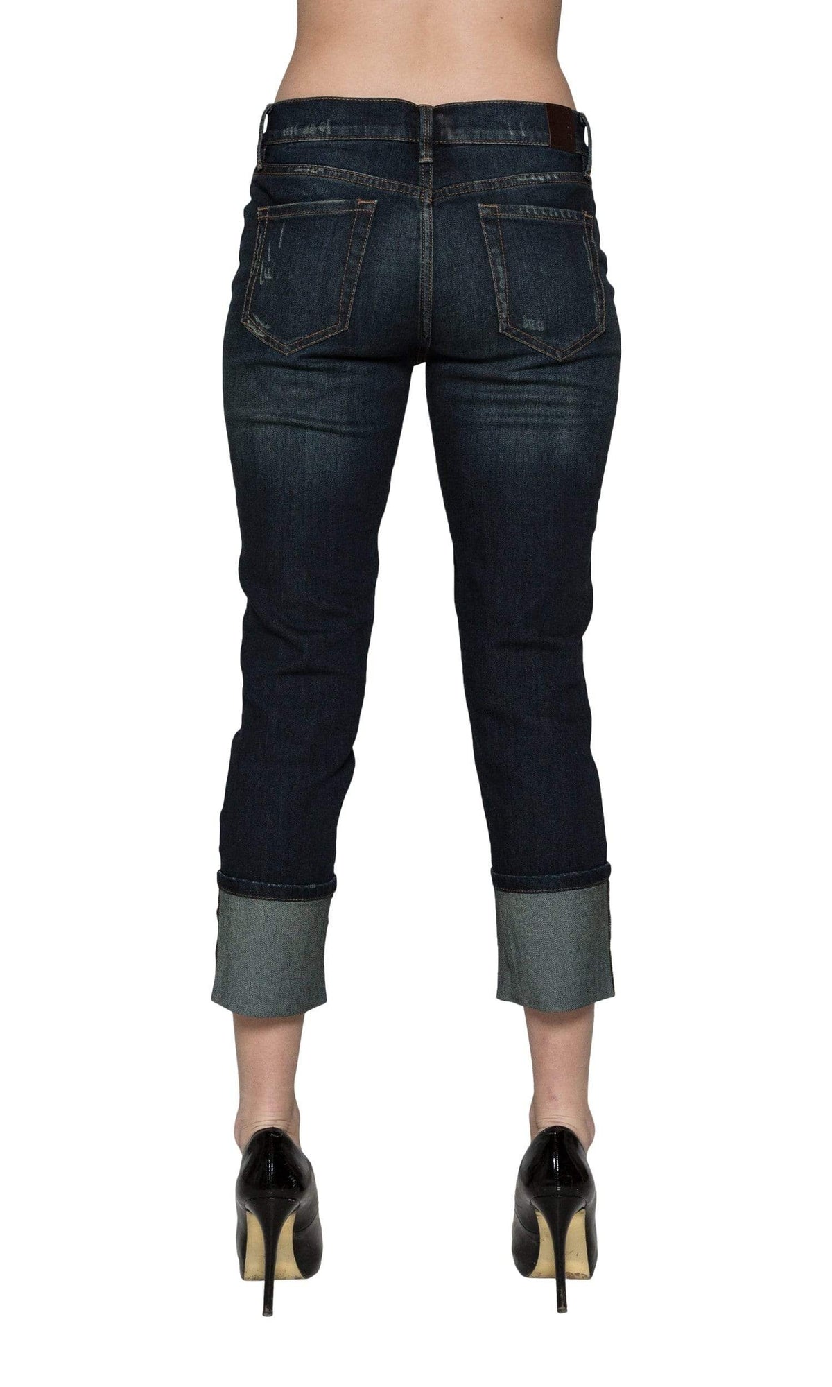 Level 99 Morgan Cuffed Straight Leg Denim - Valley