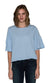 Velvet by Graham & Spencer Ellis Cotton Slub Ruffle Tee