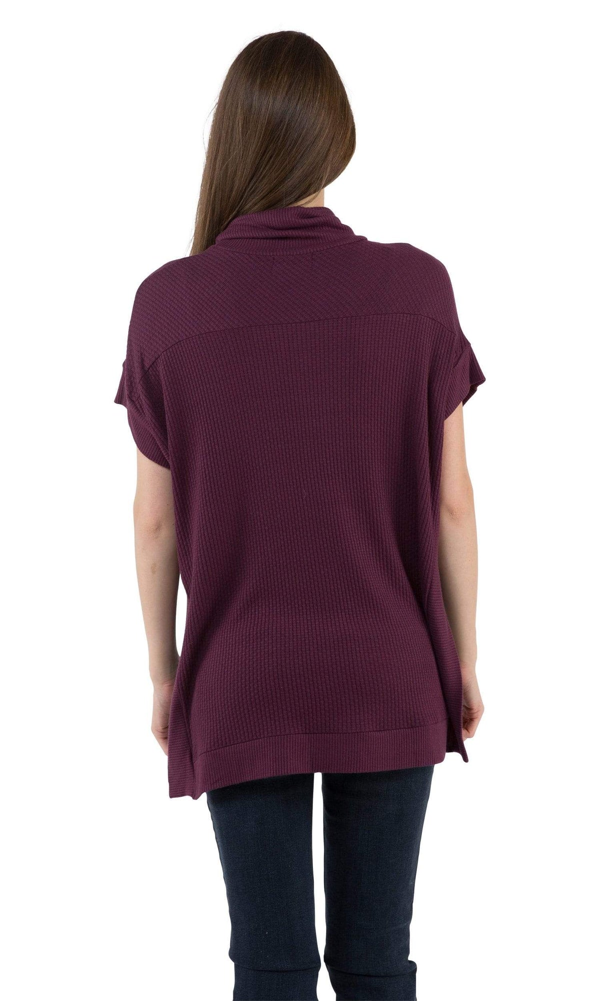 Velvet by Graham &amp; Spencer Josephine Thermal Knit Turtleneck Top