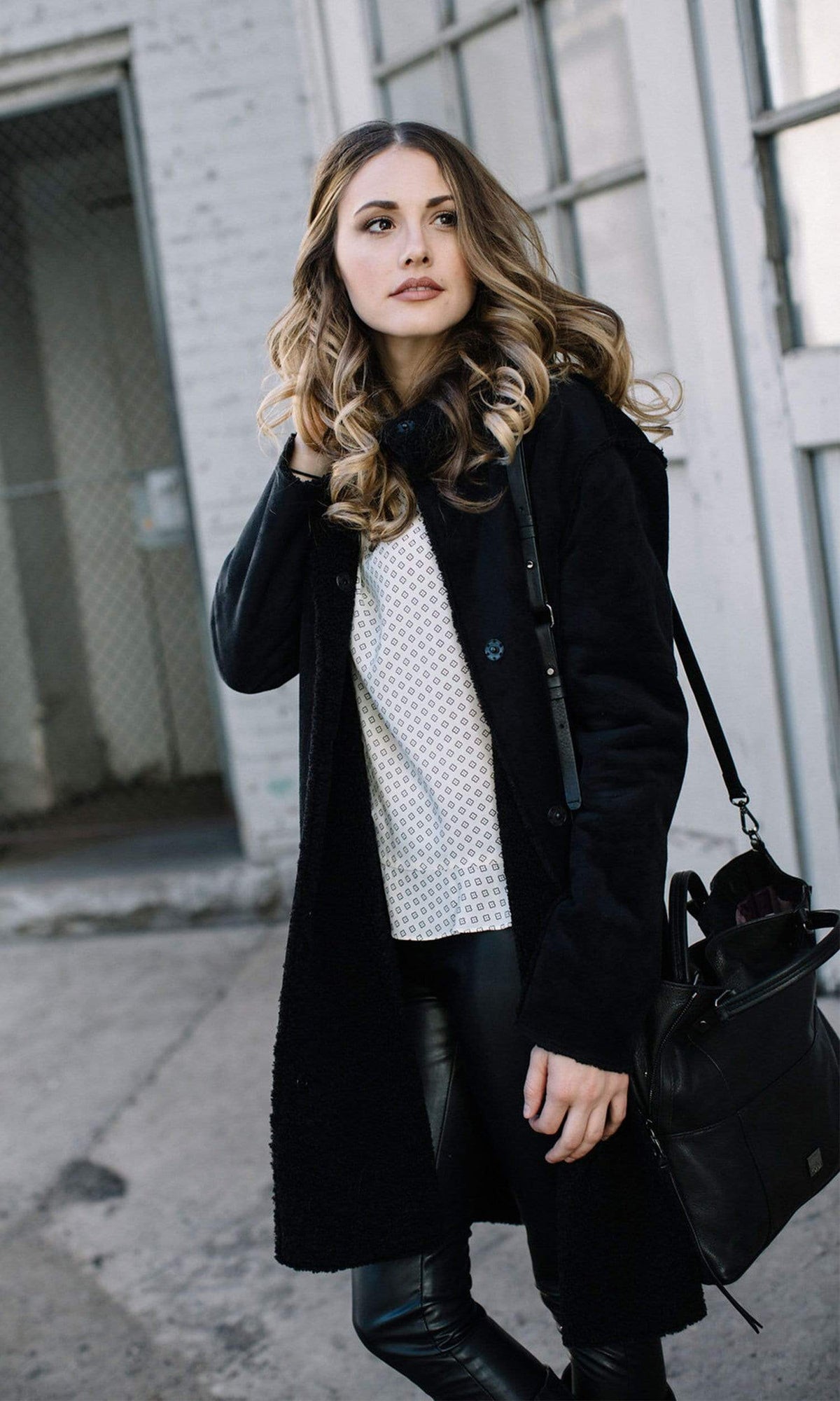 Velvet by Graham &amp; Spencer Mirabella Reversible Lux Sherpa Coat